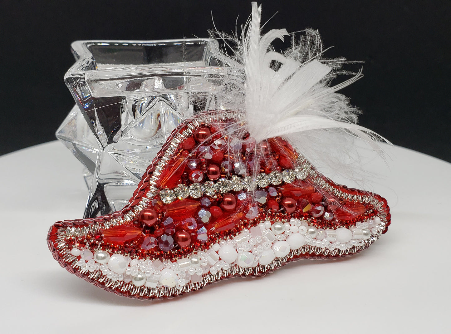 Red Hat Brooch