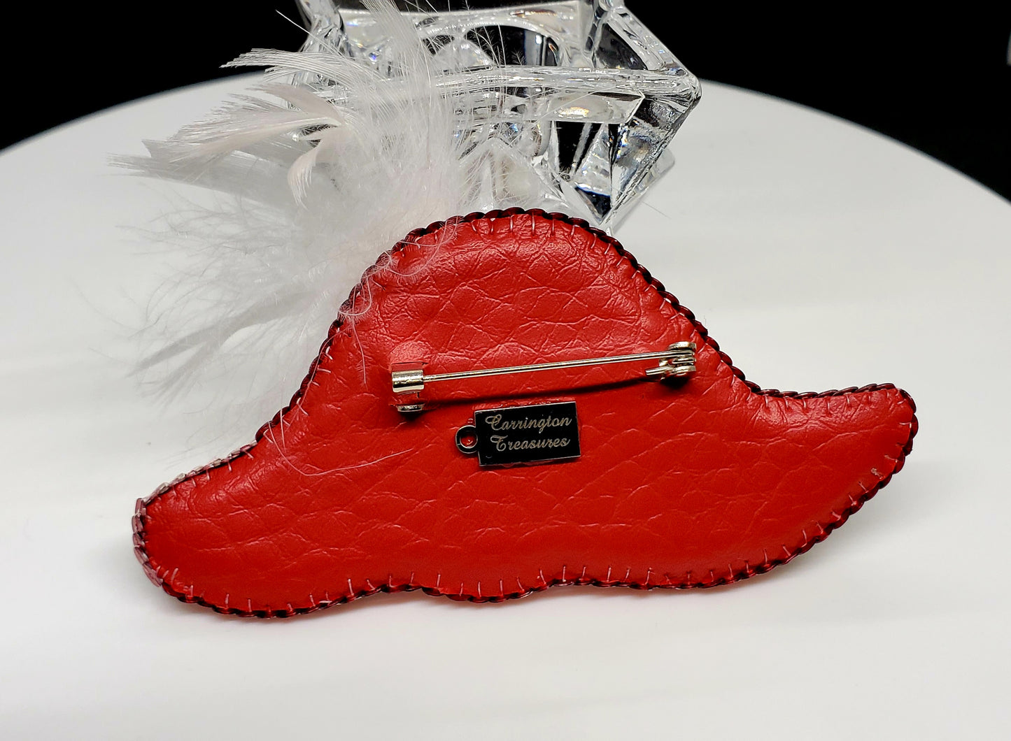 Red Hat Brooch