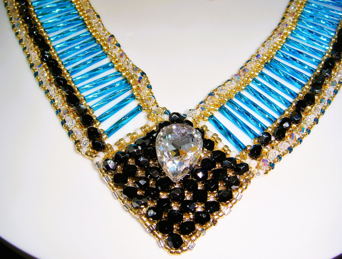 V-Neck Cleopatra Necklace